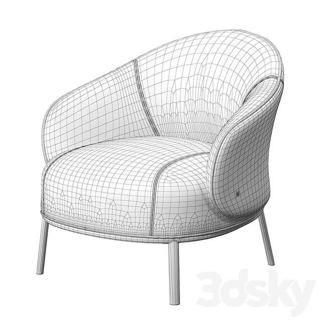 Botanic armchair by Natuzzi