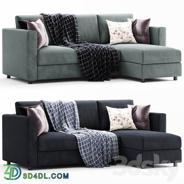 Ikea Finnala 3 seats Chaise Longue