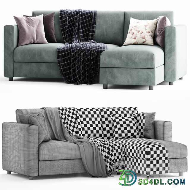 Ikea Finnala 3 seats Chaise Longue