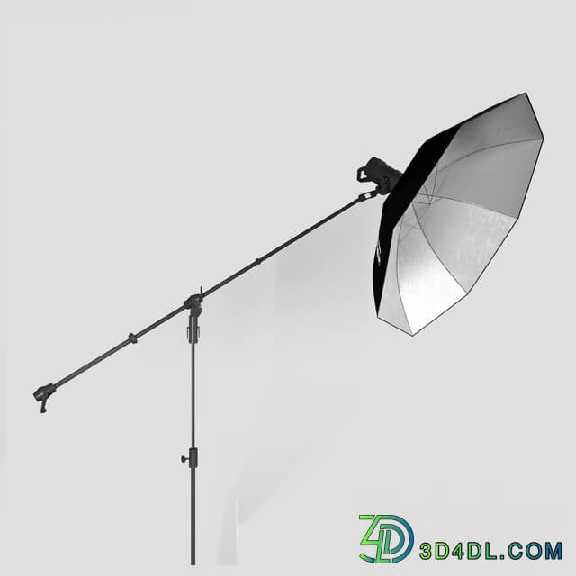 Lamp for the photographer Pro Softbox Technical lighting 3D Models