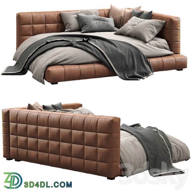 Bed Baldwin Lounge Corner Upholstered Bed