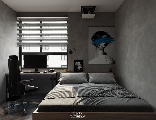  3D BedRoom Interior By Hung Le