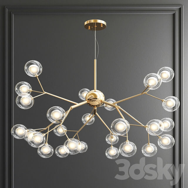 Four Exclusive Chandelier Collection 68 Pendant light 3D Models