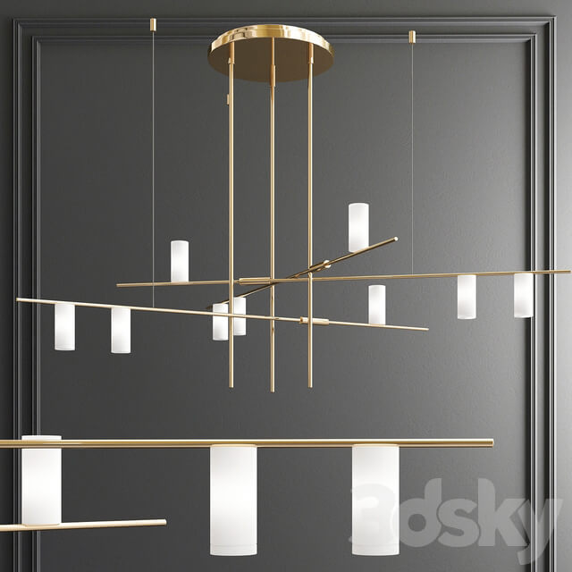 Four Exclusive Chandelier Collection 68 Pendant light 3D Models