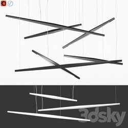 Viisi celling Pendant light 3D Models 