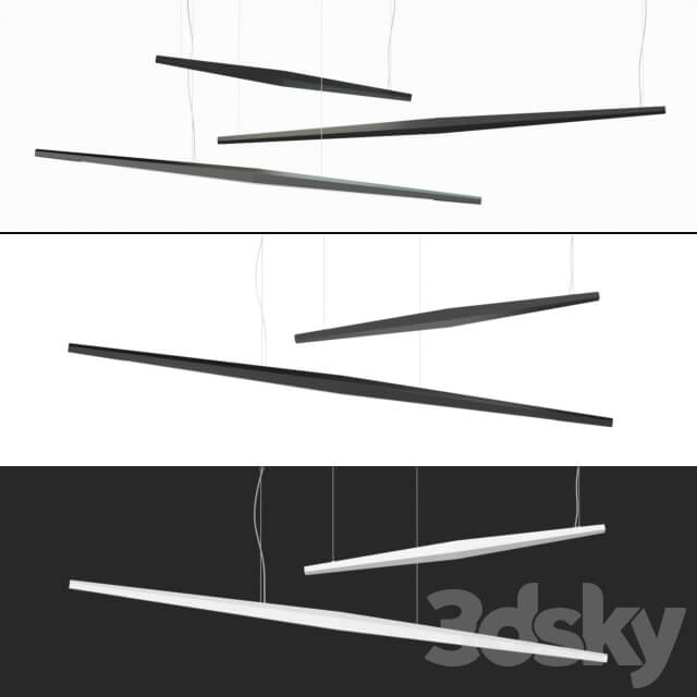 Viisi celling Pendant light 3D Models