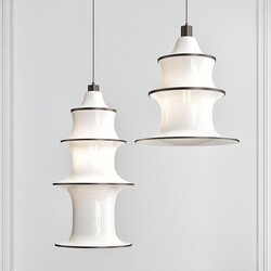 Falkland Artemide Lampada a Sospensione Pendant light 3D Models 