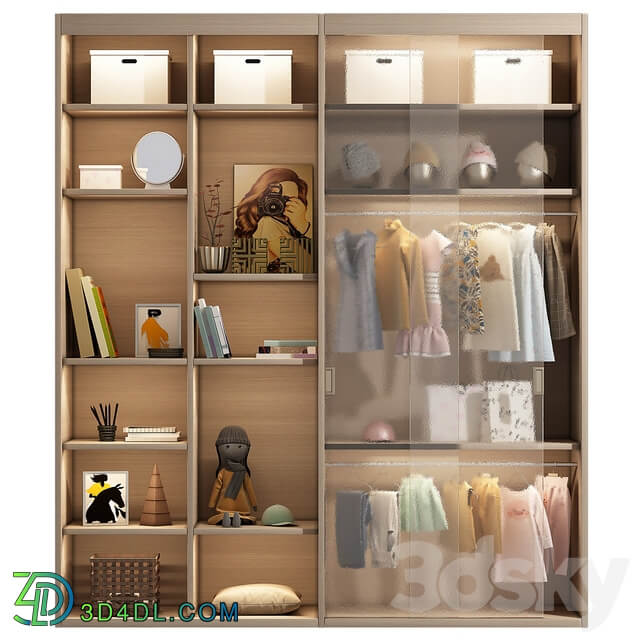 Wardrobe with decor 1