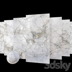 Tile Marble Set Museum Supreme White Set 1 