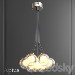 Apius Pendant light 3D Models 