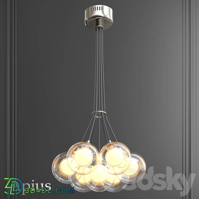 Apius Pendant light 3D Models