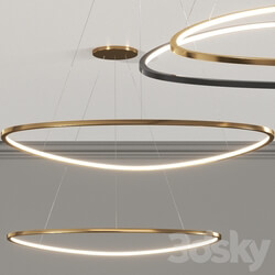 Chandelier SLIM DELTA Hanging Lamp 