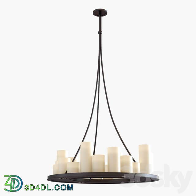 Holly Hunt HEMEL RING Pendant light 3D Models