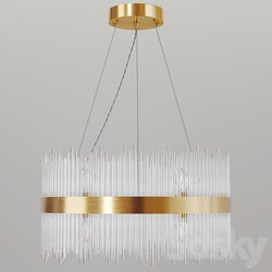 Garda Decor. Glass chandelier 62GDW 901 600 Pendant light 3D Models 