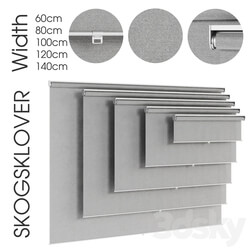 SKOGSKLÖVER. Roller blind.grey 
