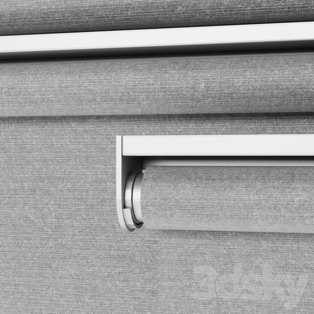 SKOGSKLÖVER. Roller blind.grey