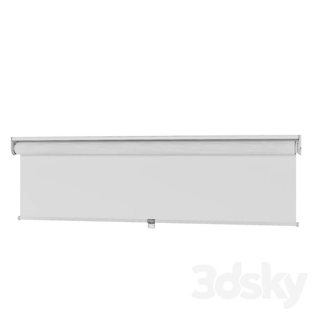 SKOGSKLÖVER. Roller blind.grey