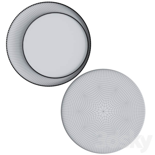 Round mirror with velor Vigo LaRedoute