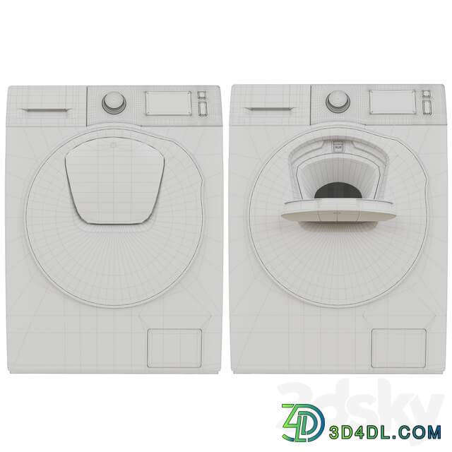 Washer dryer with AddWash WD5500K