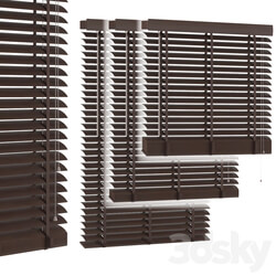 Wood Venetian Blind 01 