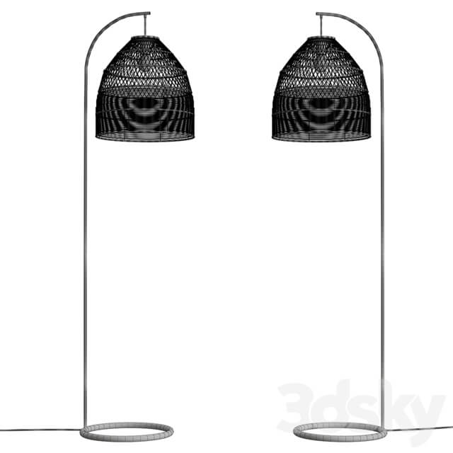 Java Arc Overreach Floor Lamp
