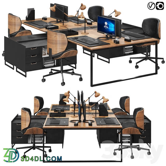 office furniture set 02