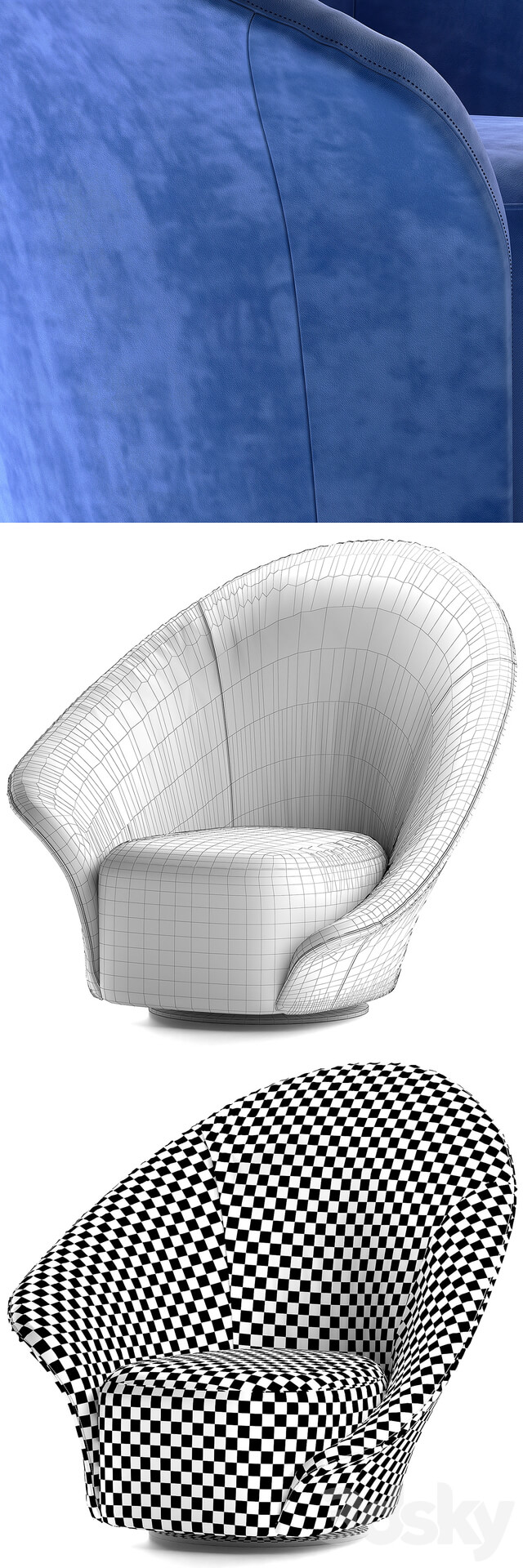 Flou Lilia armchair