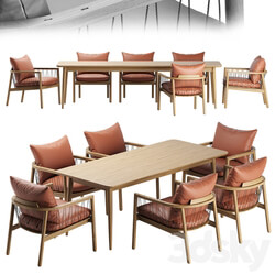 Table Chair Kerry Lounge Chair Tate Walnut Extendable Midcentury Dining Table 