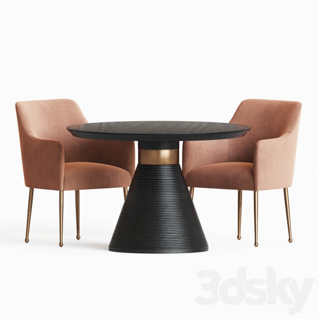 Table Chair Dining Set 74