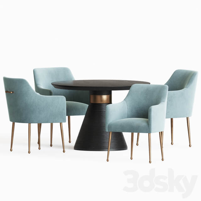 Table Chair Dining Set 74