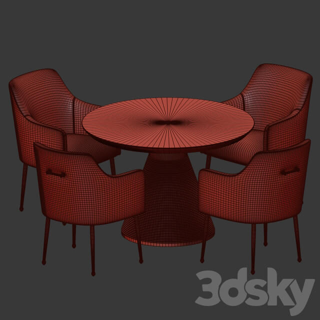 Table Chair Dining Set 74