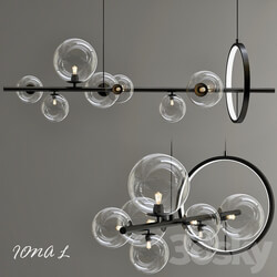 IONA L Pendant light 3D Models 