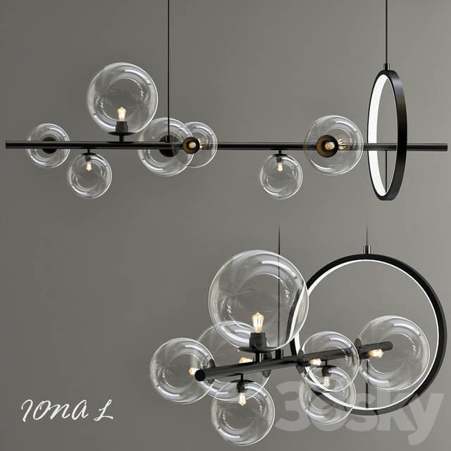IONA L Pendant light 3D Models