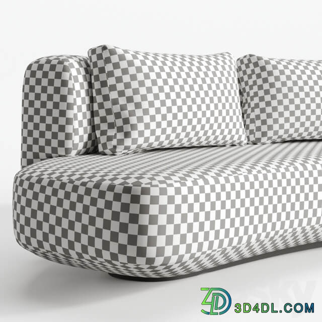 Audrey sofa 270 by Gallotti Radice