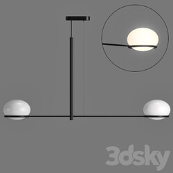 Coco Double by Leds C4 Pendant light 3D Models 