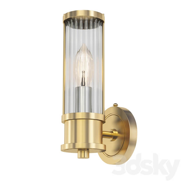 Ralph Lauren wall lamp Allen Single Sconce Brass Pendant light 3D Models