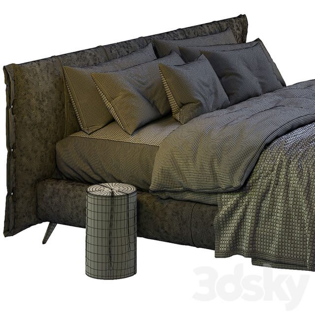 Bed Cuff bed bonaldo