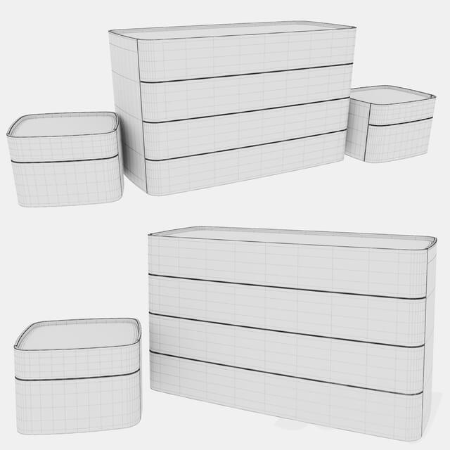 Sideboard Chest of drawer Norman bedside table