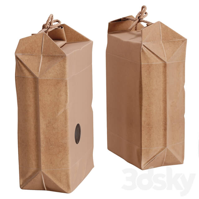 Other decorative objects Kraft paper bag