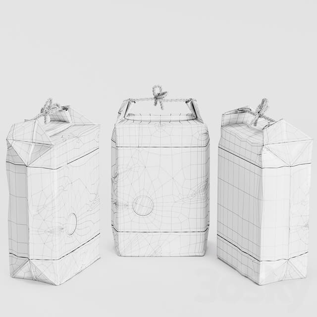 Other decorative objects Kraft paper bag