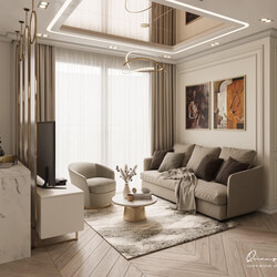 3D Interior Apartment 235 Scene File 3dsmax by Hai 