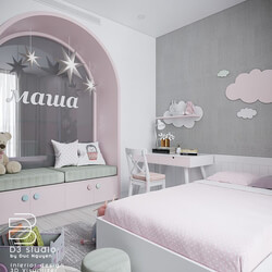 3D Interior Scenes File 3dsmax Model Bedroom 124 By DucNguyen 