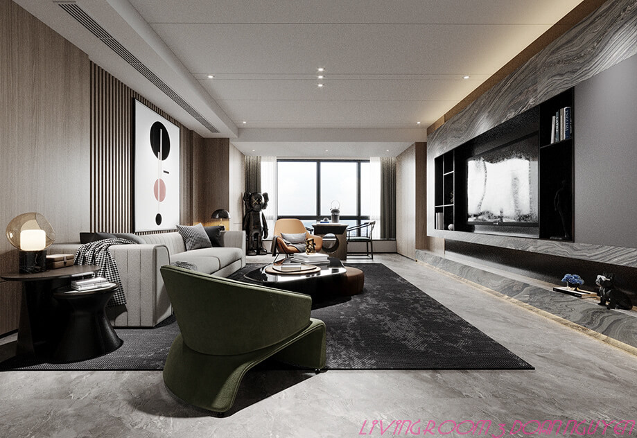 3D Interior Scene File 3dsmax Model Livingroom 566 By Doan Nguyen