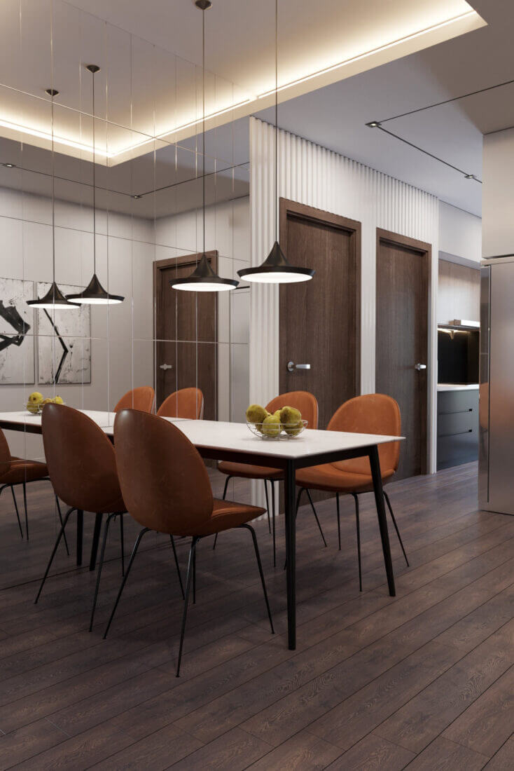 3D Interior Kitchen – Livingroom 191 Scene 3dsmax By Thanh Nguyen
