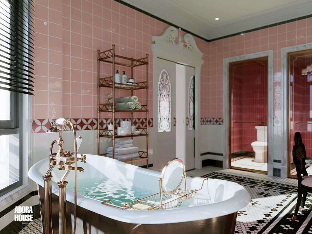 13315. Download Free 3D Bathroom Interior Model by Nguyen Quang Loi