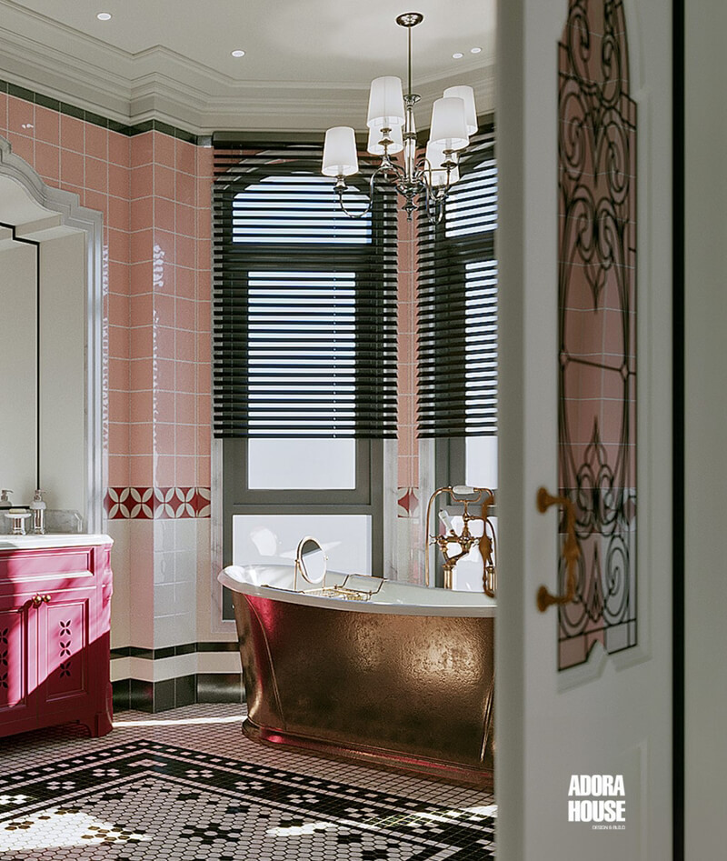 13315. Download Free 3D Bathroom Interior Model by Nguyen Quang Loi