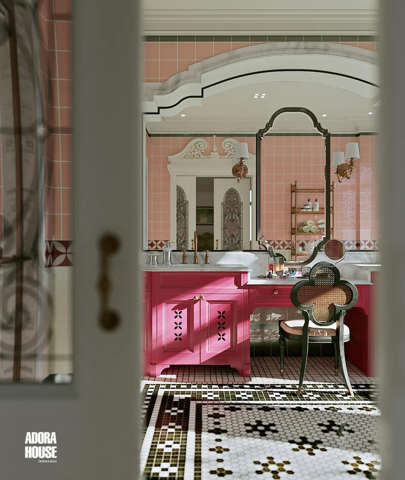 13315. Download Free 3D Bathroom Interior Model by Nguyen Quang Loi
