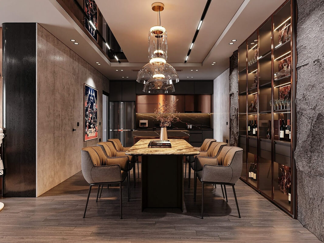 13291. Download Free 3D Apartment Interior Model By NV Khiem