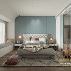 3D Interior Scenes File 3dsmax Model Bedroom 278 By DoanNguyen 