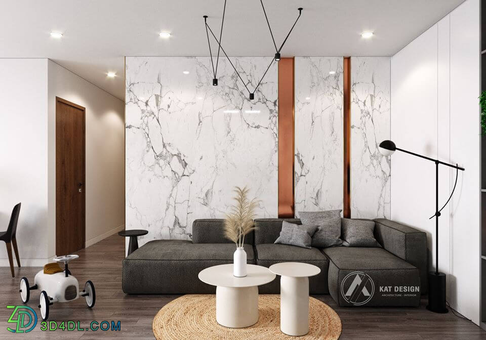 3D Interior Apartment 67 Scene File 3dsmax By Ki Ki 